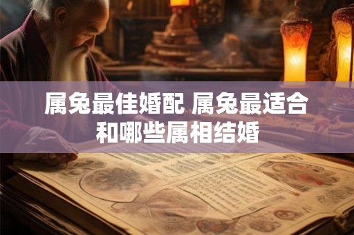 属兔最佳婚配 属兔最适合和哪些属相结婚