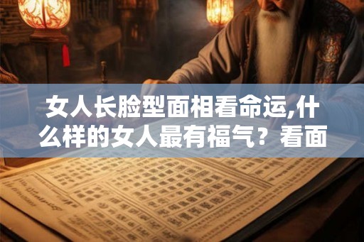女人长脸型面相看命运,什么样的女人最有福气?看面相咯 女人长脸型面相看命运,什么样的女人最有福气?看面相咯