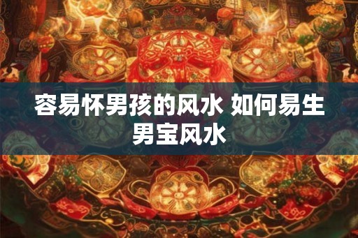 容易怀男孩的风水 如何易生男宝风水