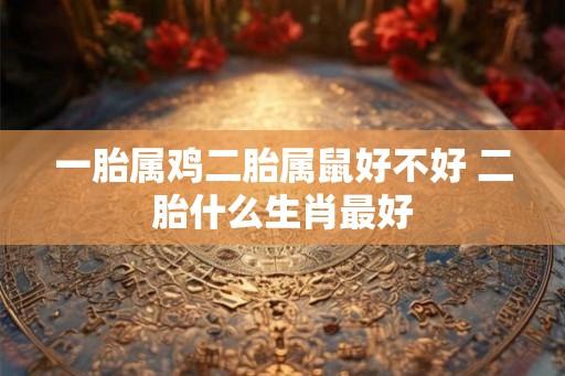 一胎属鸡二胎属鼠好不好 二胎什么生肖最好