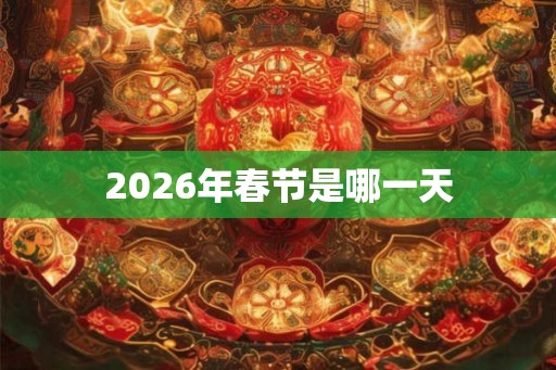 2026年春节是哪一天 2026年春节是哪一天