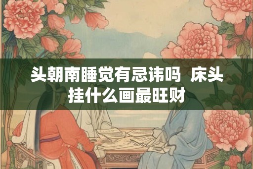头朝南睡觉有忌讳吗 床头挂什么画最旺财 头朝南睡觉有忌讳吗 床头挂什么画最旺财