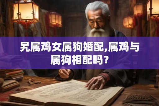 旯属鸡女属狗婚配,属鸡与属狗相配吗？