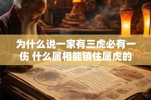 为什么说一家有三虎必有一伤 什么属相能镇住属虎的