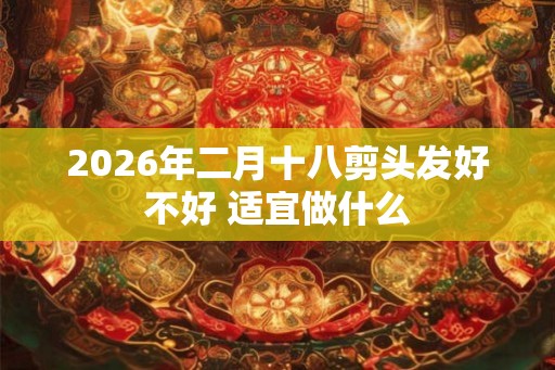 2026年二月十八剪头发好不好 适宜做什么