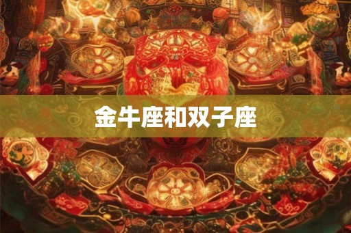 金牛座和双子座