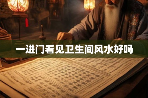 一进门看见卫生间风水好吗
