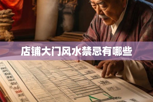 店铺大门风水禁忌有哪些 店铺大门风水禁忌有哪些