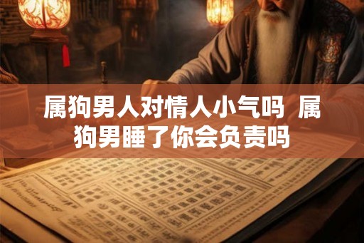 属狗男人对情人小气吗 属狗男睡了你会负责吗 属狗男人对情人小气吗 属狗男睡了你会负责吗