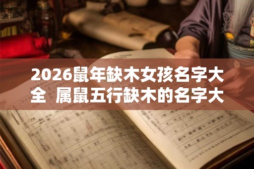2026鼠年缺木女孩名字大全 属鼠五行缺木的名字大全 2026鼠年缺木女孩名字大全 属鼠五行缺木的名字大全