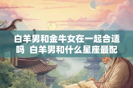 白羊男和金牛女在一起合适吗  白羊男和什么星座最配