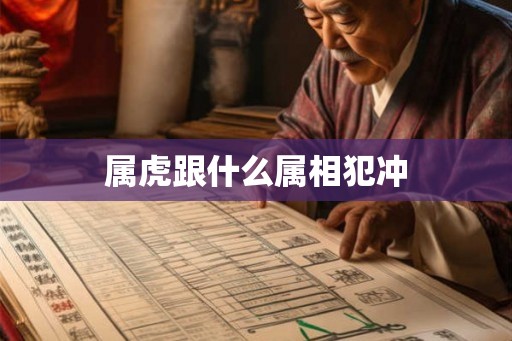 属虎跟什么属相犯冲
