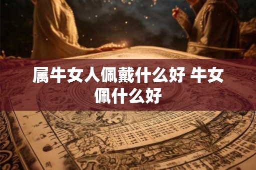 属牛女人佩戴什么好 牛女佩什么好
