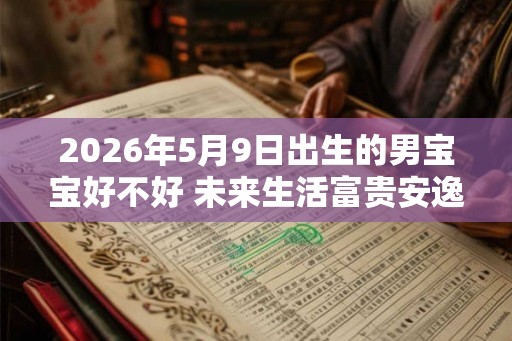 2026年5月9日出生的男宝宝好不好 未来生活富贵安逸