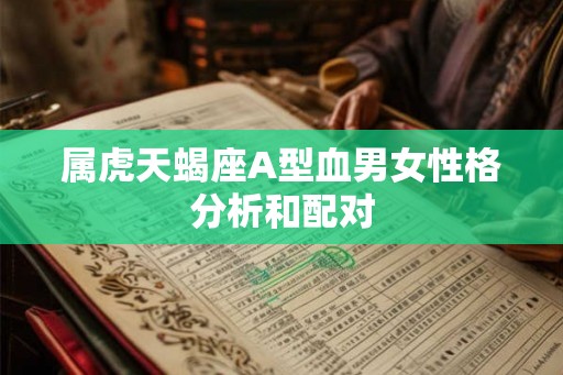 属虎天蝎座A型血男女性格分析和配对 属虎天蝎座A型血男女性格分析和配对