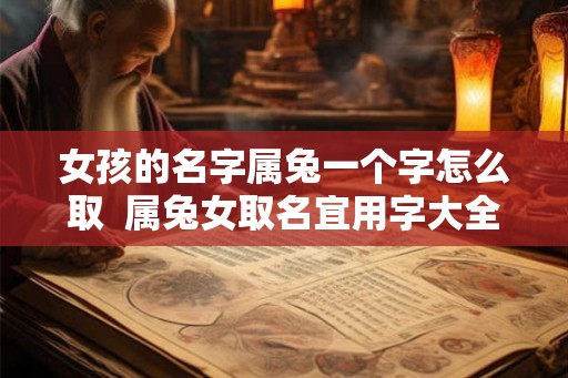 女孩的名字属兔一个字怎么取  属兔女取名宜用字大全