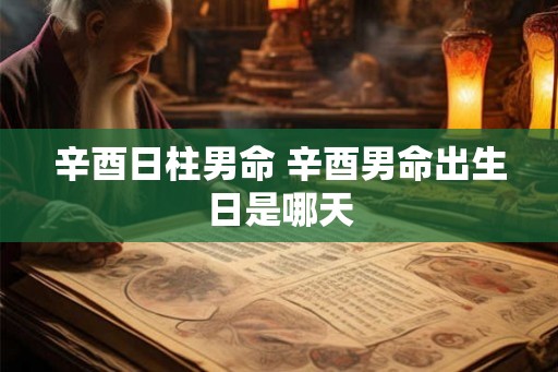 辛酉日柱男命 辛酉男命出生日是哪天