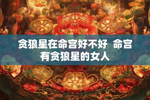 贪狼星在命宫好不好 命宫有贪狼星的女人 贪狼星在命宫好不好 命宫有贪狼星的女人