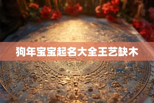 狗年宝宝起名大全王艺缺木