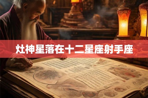 灶神星落在十二星座射手座