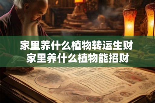 家里养什么植物转运生财 家里养什么植物能招财 家里养什么植物转运生财 家里养什么植物能招财