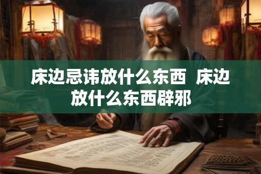 床边忌讳放什么东西  床边放什么东西辟邪