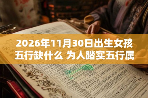 2026年11月30日出生女孩五行缺什么 为人踏实五行属火