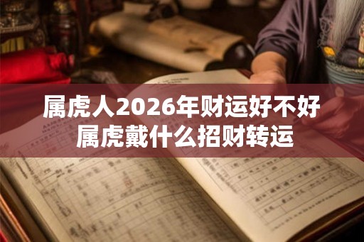 属虎人2026年财运好不好 属虎戴什么招财转运