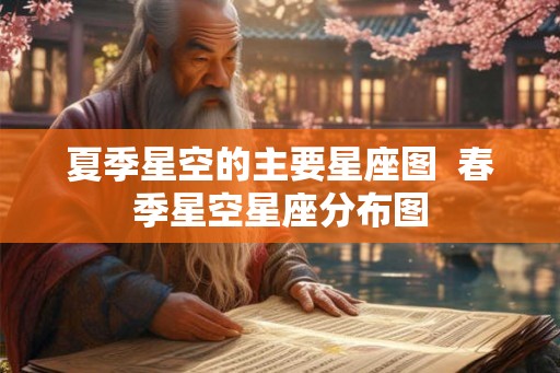 夏季星空的主要星座图  春季星空星座分布图