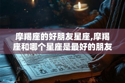 摩羯座的好朋友星座,摩羯座和哪个星座是最好的朋友？