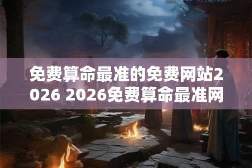 免费算命最准的免费网站2026 2026免费算命最准网站