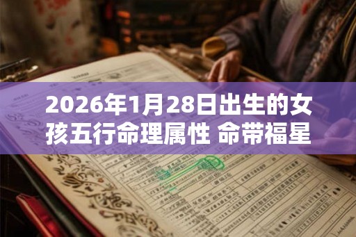 2026年1月28日出生的女孩五行命理属性 命带福星生活顺利 2026年1月28日出生的女孩五行命理属性 命带福星生活顺利