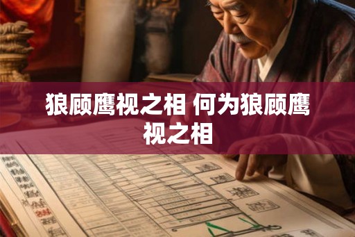 狼顾鹰视之相 何为狼顾鹰视之相