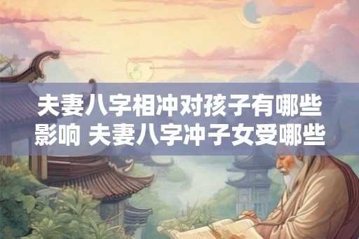 夫妻八字相冲对孩子有哪些影响 夫妻八字冲子女受哪些影响 夫妻八字相冲对孩子有哪些影响 夫妻八字冲子女受哪些影响