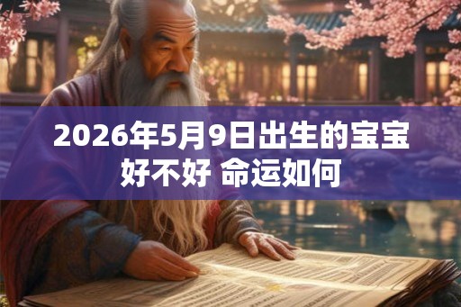 2026年5月9日出生的宝宝好不好 命运如何 2026年5月9日出生的宝宝好不好 命运如何
