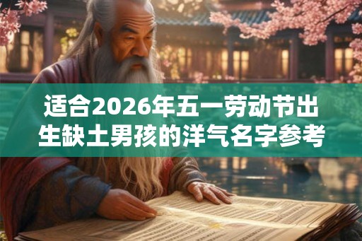 适合2026年五一劳动节出生缺土男孩的洋气名字参考 适合2026年五一劳动节出生缺土男孩的洋气名字参考