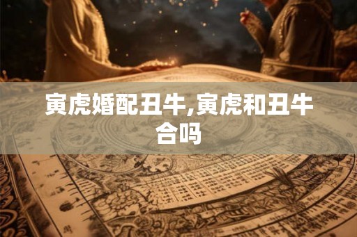 寅虎婚配丑牛,寅虎和丑牛合吗