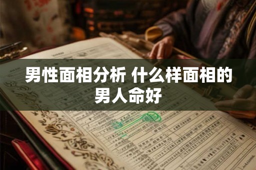 男性面相分析 什么样面相的男人命好