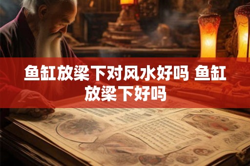鱼缸放梁下对风水好吗 鱼缸放梁下好吗