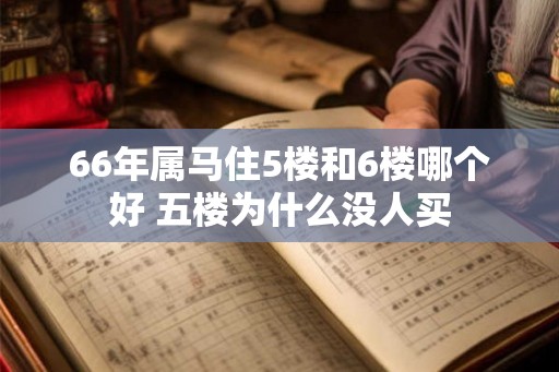 66年属马住5楼和6楼哪个好 五楼为什么没人买