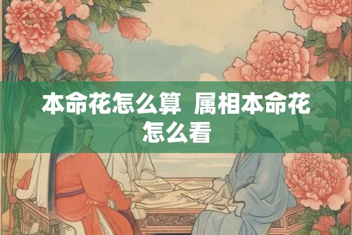 本命花怎么算  属相本命花怎么看