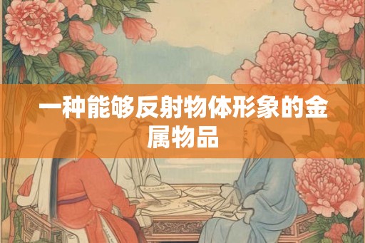 一种能够反射物体形象的金属物品