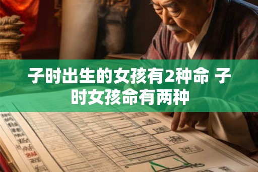 子时出生的女孩有2种命 子时女孩命有两种 子时出生的女孩有2种命 子时女孩命有两种