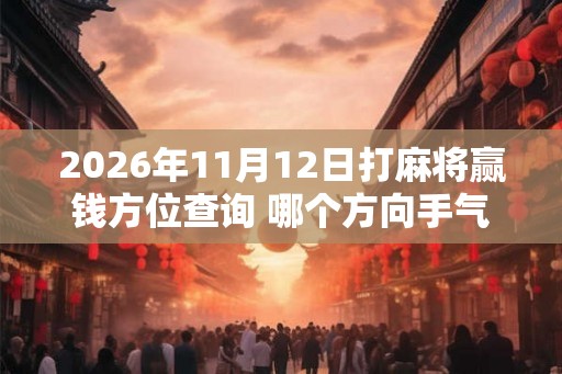 2026年11月12日打麻将赢钱方位查询 哪个方向手气佳