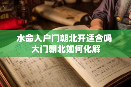 水命入户门朝北开适合吗 大门朝北如何化解