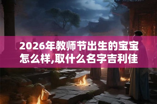 2026年教师节出生的宝宝怎么样,取什么名字吉利佳
