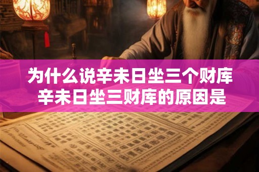 为什么说辛未日坐三个财库 辛未日坐三财库的原因是什么