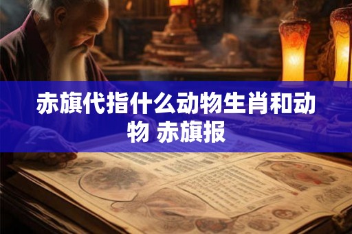 赤旗代指什么动物生肖和动物 赤旗报 赤旗代指什么动物生肖和动物 赤旗报