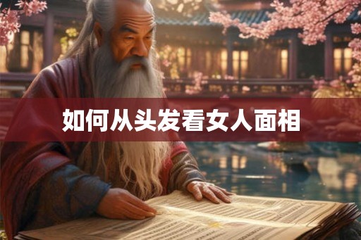 如何从头发看女人面相