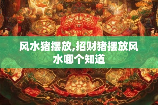 风水猪摆放,招财猪摆放风水哪个知道